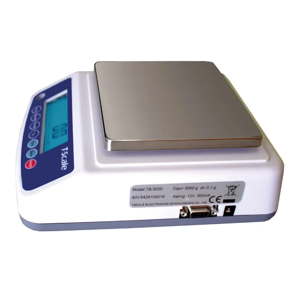 Báscula Digital de Precisión T-Scale TB de 3000 Gramos
